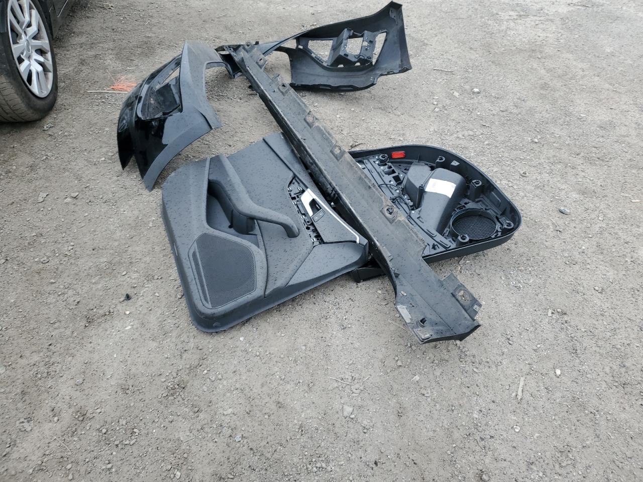 2020 Audi A5 VIN WAUANCF59LA007745 Copart auction photo, side / front end damage thumbnail 12