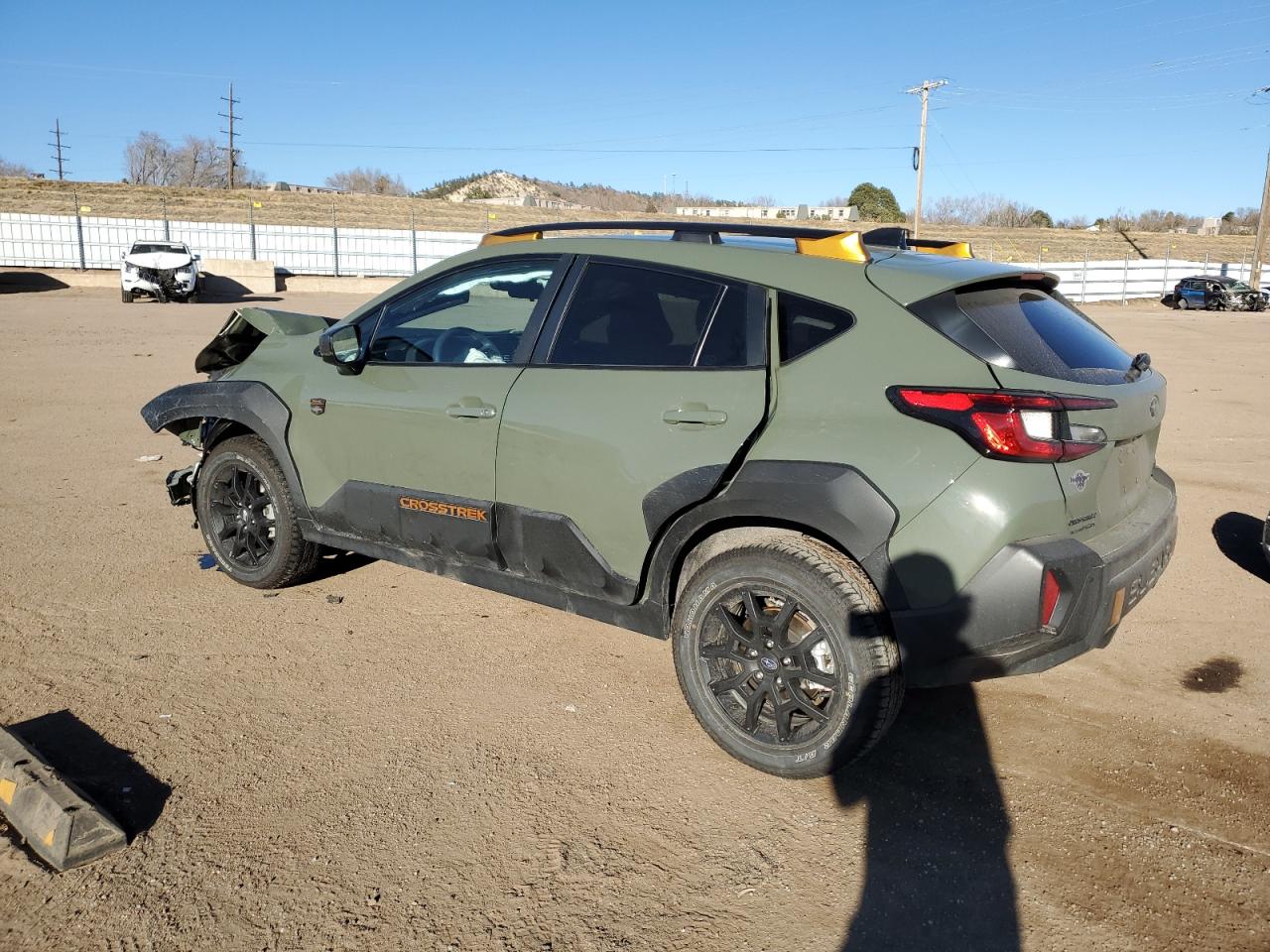 2024 Subaru XV VIN 4S4GUHU62R3790697 Copart auction photo, front end / side damage thumbnail 2
