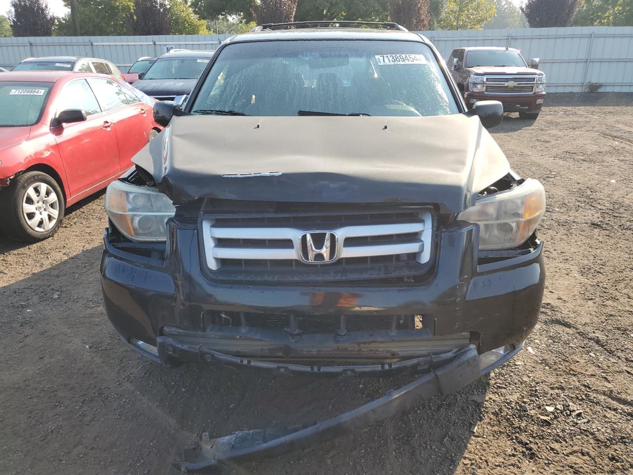 2007 Honda Pilot VIN 5FNYF18577B025643 Copart auction photo, all over damage thumbnail 5