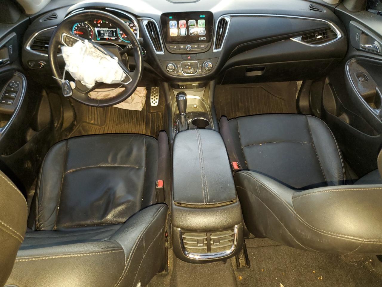 2016 Chevrolet Malibu VIN 1G1ZE5ST1GF206196 Copart auction photo, front end / side damage thumbnail 8