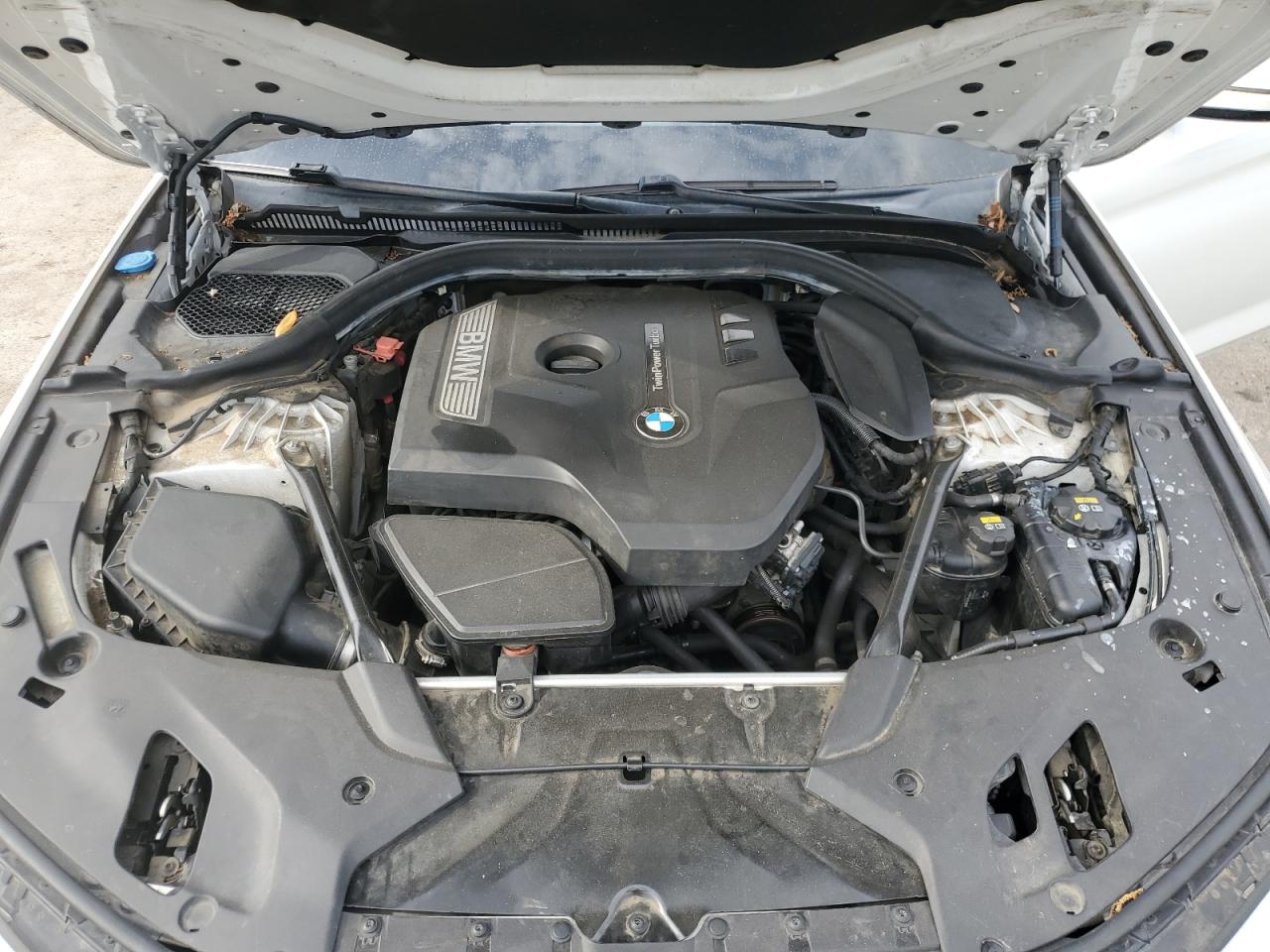 2017 BMW 5er VIN WBAJA5C33HG896864 Copart auction photo, side damage thumbnail 13