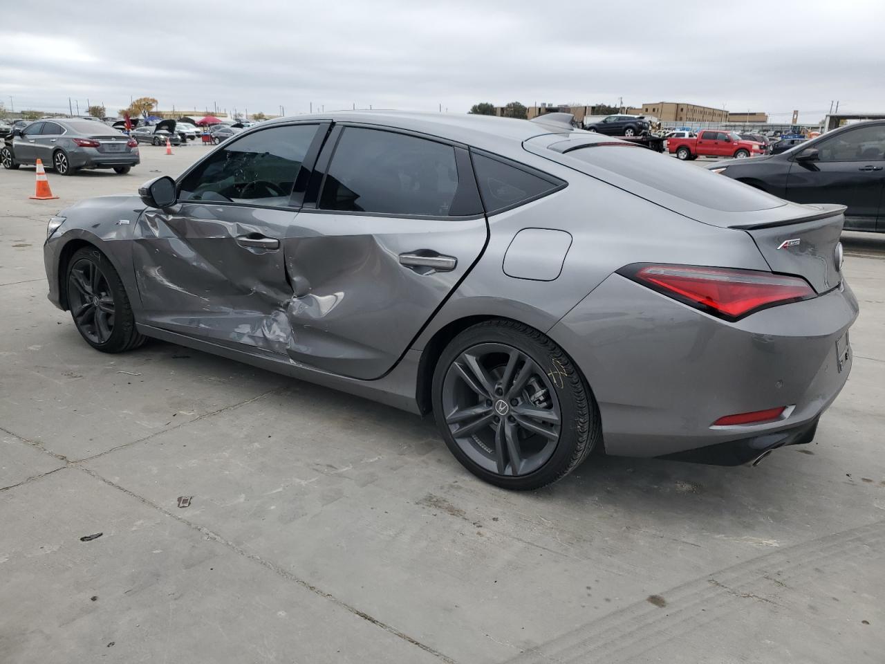 2024 Acura Integra VIN 19UDE4H64RA028072 Copart auction photo, all over / minor dent/scratches damage thumbnail 2