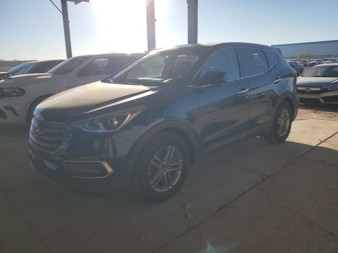 2017 Hyundai Santa Fe VIN 5XYZT3LBXHG465680