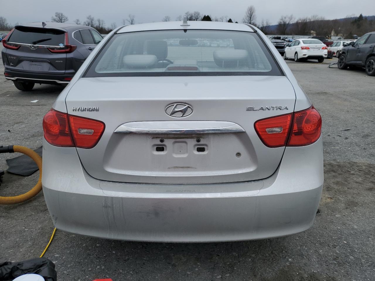 2010 Hyundai Elantra VIN KMHDU4AD8AU188111 Copart auction photo, front end damage thumbnail 6