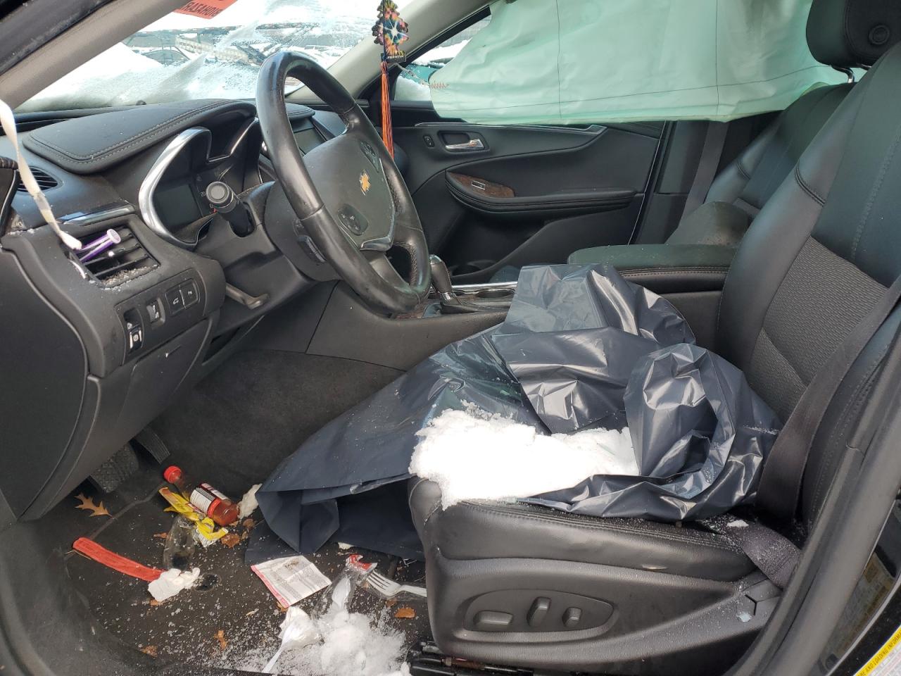 2015 Chevrolet Impala VIN 2G1125S31F9252527 Copart auction photo, rollover damage thumbnail 7