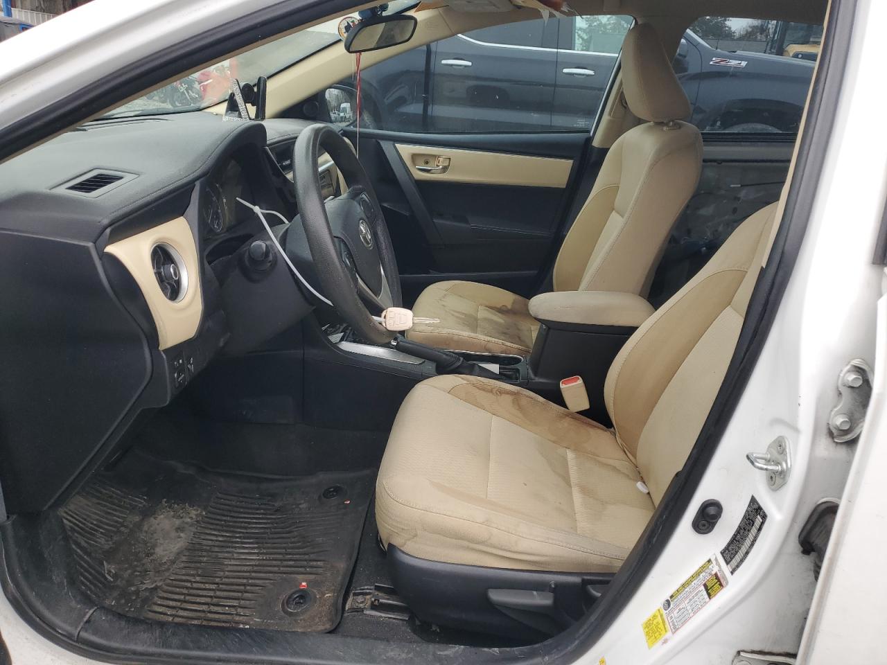 2019 Toyota Corolla VIN 2T1BURHE3KC136035 Copart auction photo, rear end / side damage thumbnail 7