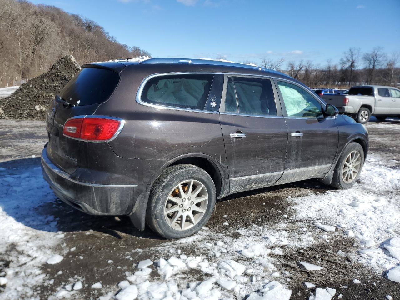 2014 Buick Enclave VIN 5GAKVBKD4EJ260720 Copart auction photo, all over damage thumbnail 3