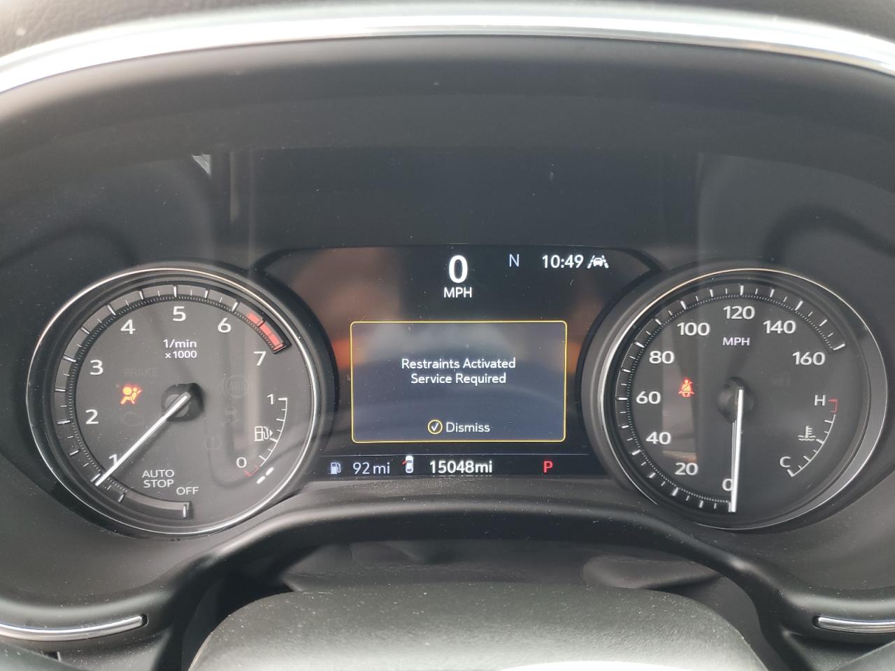 2020 Cadillac CT5 VIN 1G6DN5RK8L0154032 Copart auction photo, front end / minor dent/scratches damage thumbnail 9