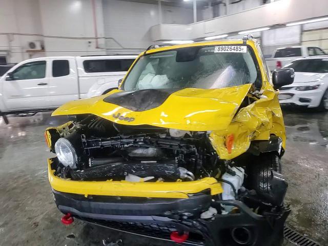 2016 Jeep Renegade VIN ZACCJBCT3GPD16346 Copart auction photo, front end / top/roof damage thumbnail 15