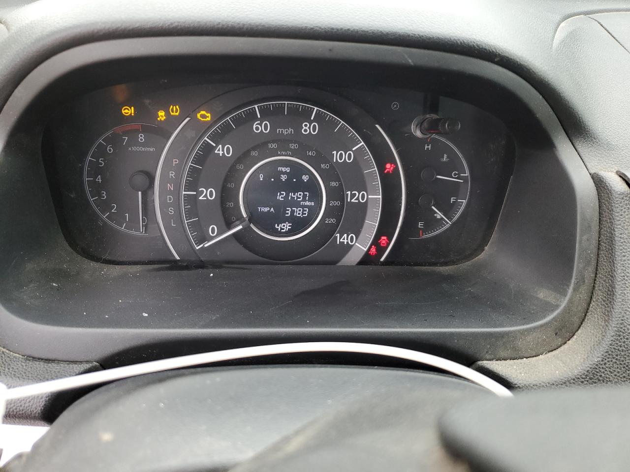 2015 Honda CR-V VIN 3CZRM3H54FG705010 Copart auction photo, front end damage thumbnail 9