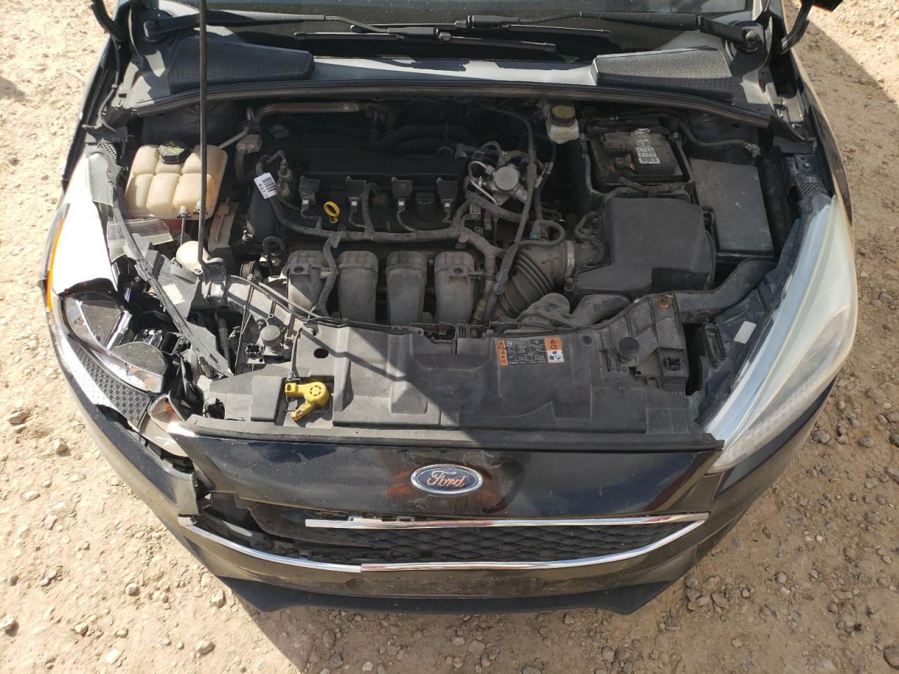 2017 Ford Focus VIN 1FADP3E25HL204821 Copart auction photo, front end damage thumbnail 11