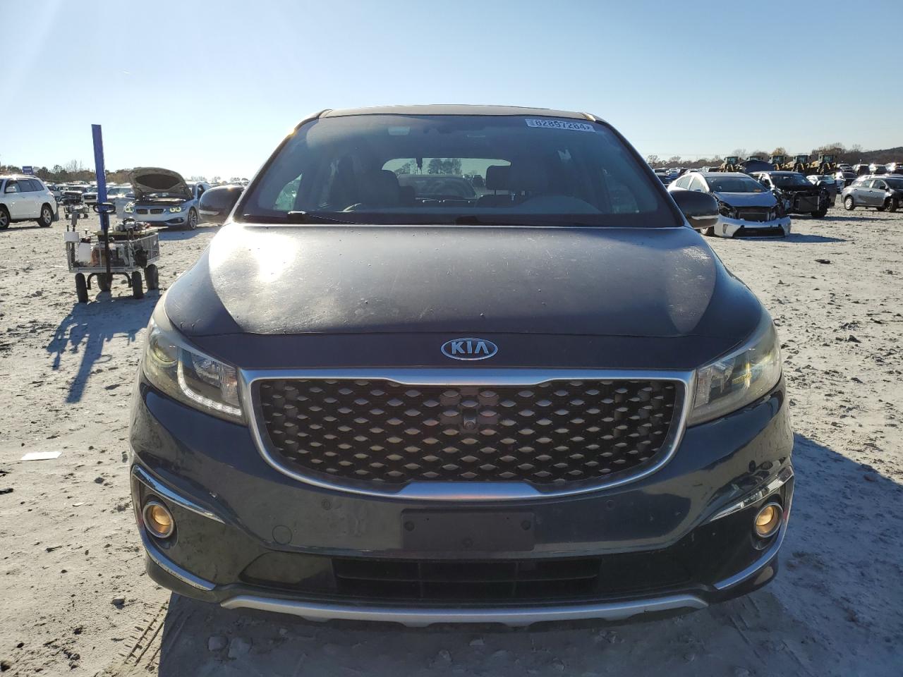 2015 KIA Sedona VIN KNDME5C12F6050022 Copart auction photo, rear end / side damage thumbnail 5