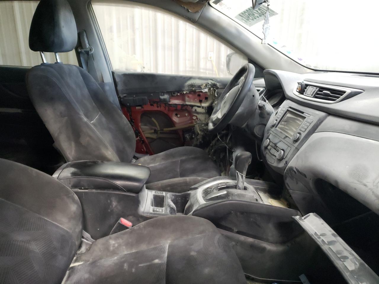 2015 Nissan Rogue VIN KNMAT2MV2FP563399 Copart auction photo, burn - interior damage thumbnail 7