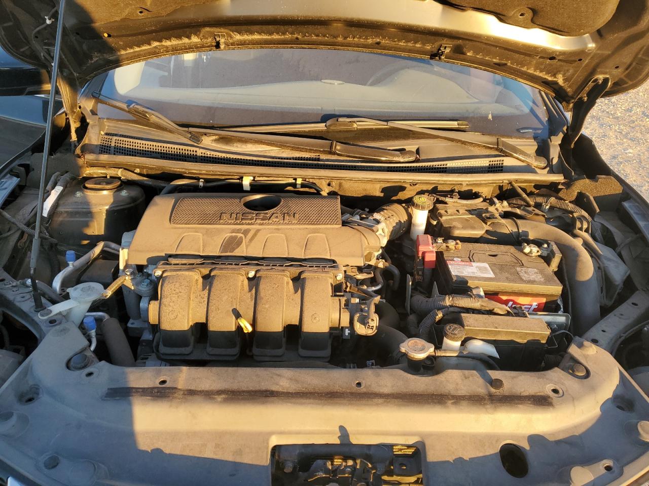 2017 Nissan Sentra VIN 3N1AB7AP8HL719744 Copart auction photo, side damage thumbnail 13