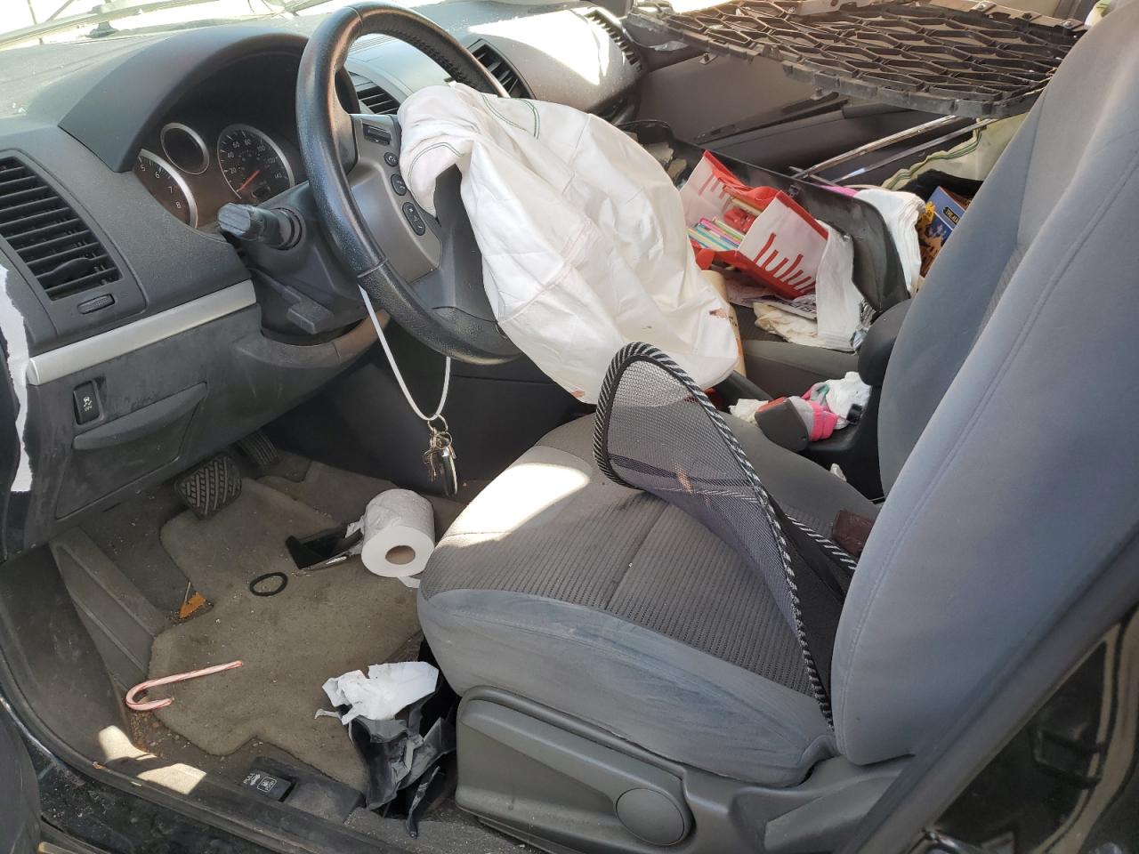 2012 Nissan Sentra VIN 3N1AB6AP6CL612405 Copart auction photo, all over damage thumbnail 7