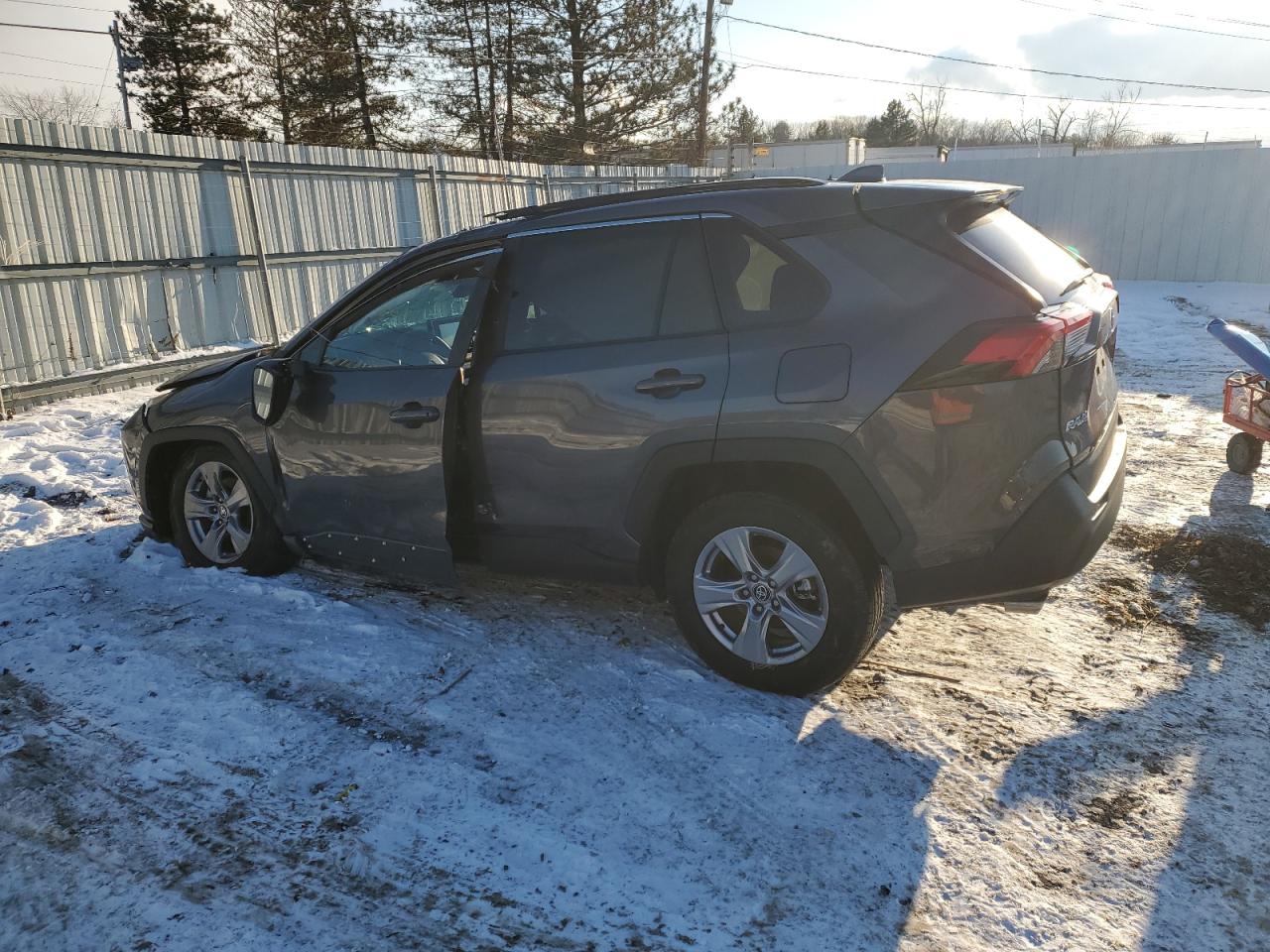2022 Toyota RAV 4 VIN 2T3P1RFV6NW304102 Copart auction photo, all over damage thumbnail 2