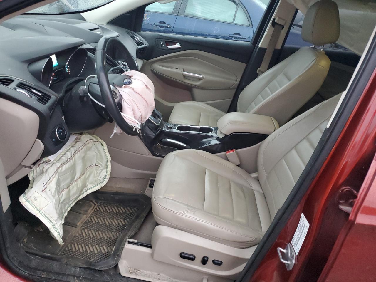 2014 Ford Escape VIN 1FMCU9J9XEUA38320 Copart auction photo, front end damage thumbnail 7