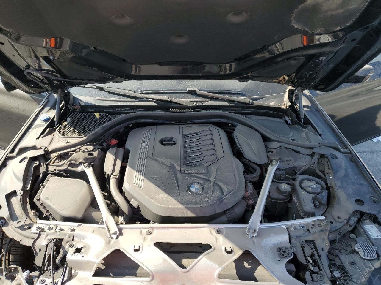 2022 BMW 7er VIN WBA7T2C06NCK50861 Copart auction photo, front end / side damage thumbnail 13