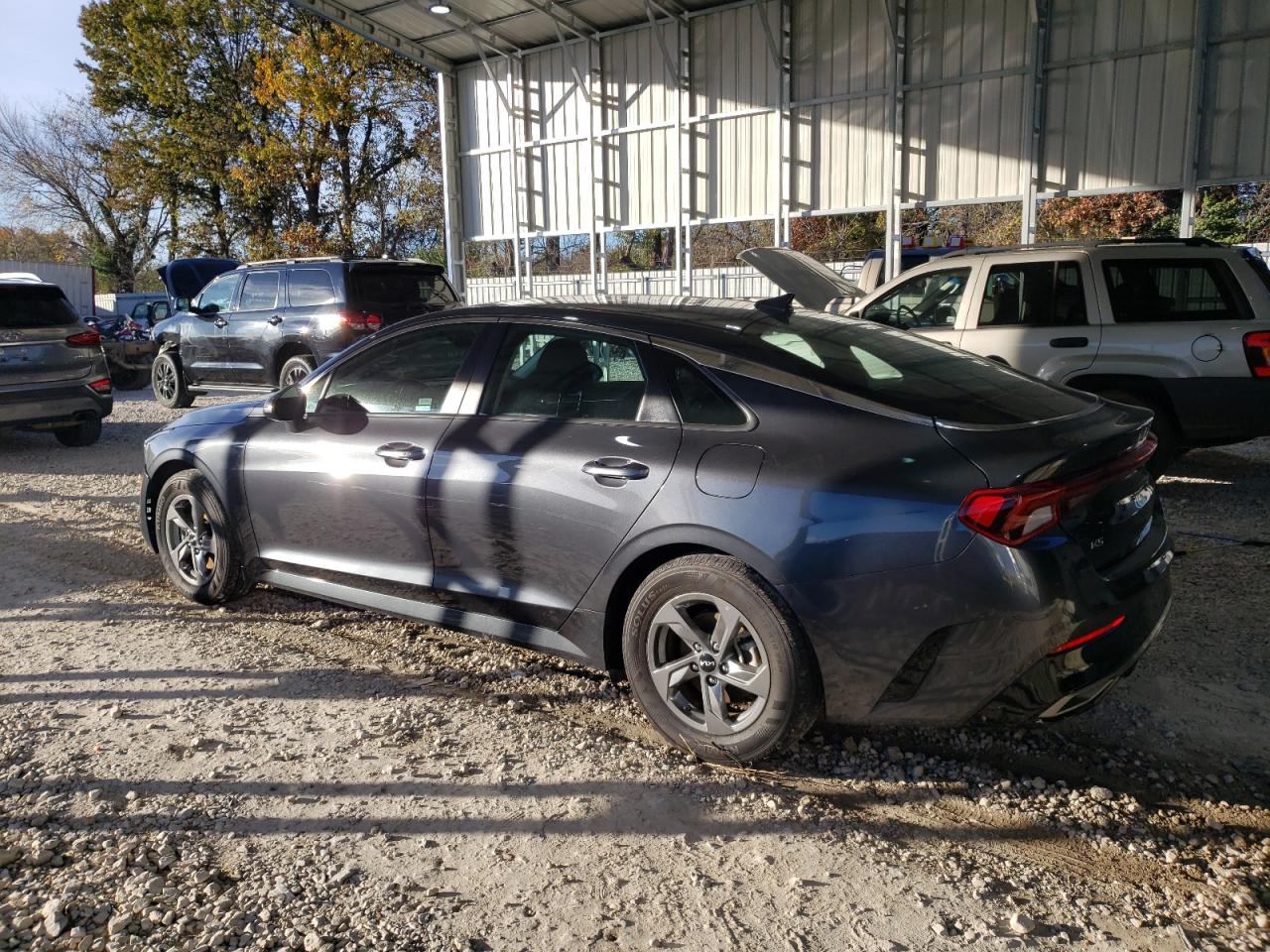 2023 KIA K5 VIN 5XXG14J2XPG219155 Copart auction photo, side / rear end damage thumbnail 2