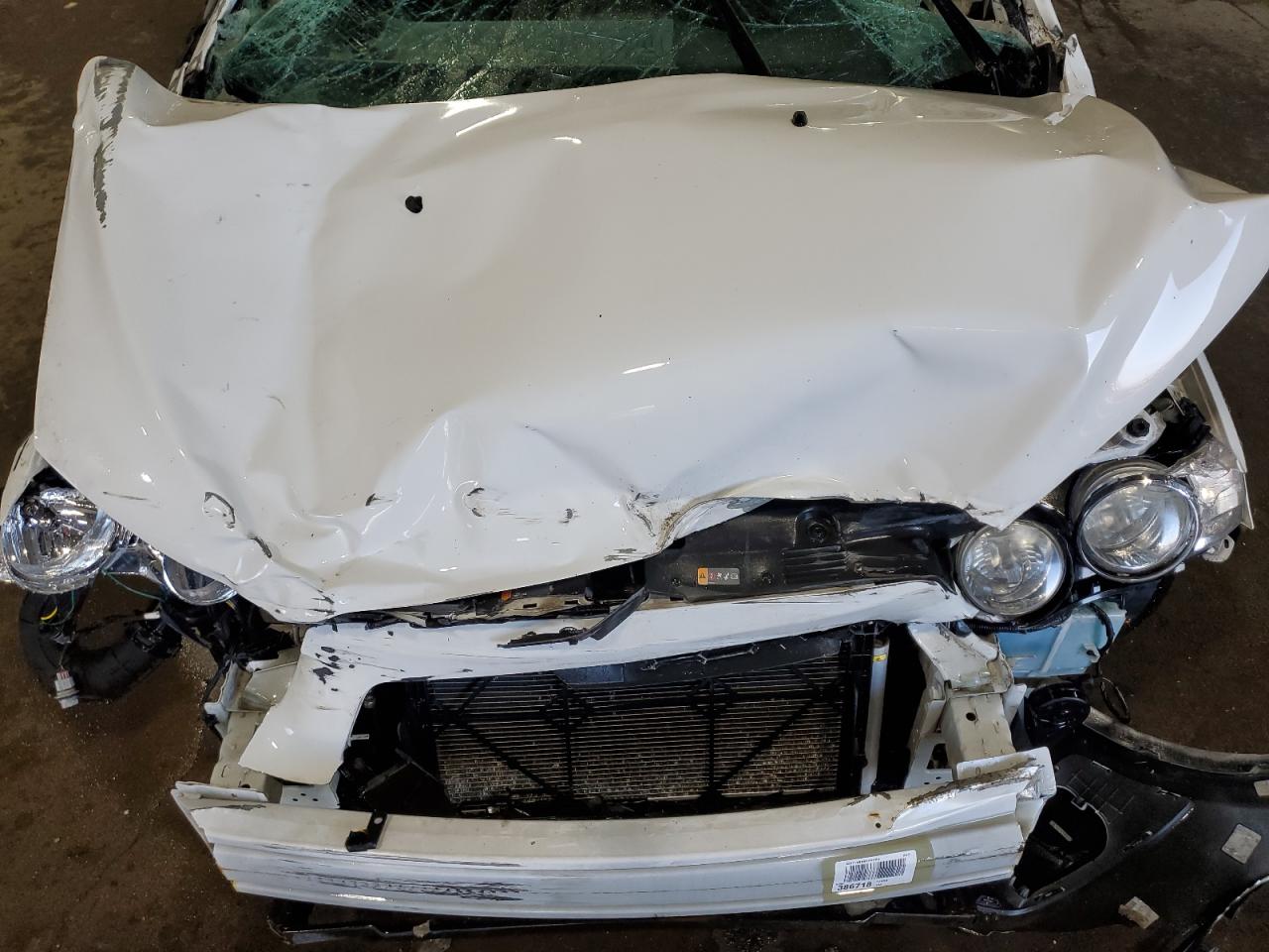 2014 Chevrolet Sonic VIN 1G1JC5SH7E4192974 Copart auction photo, rollover damage thumbnail 11