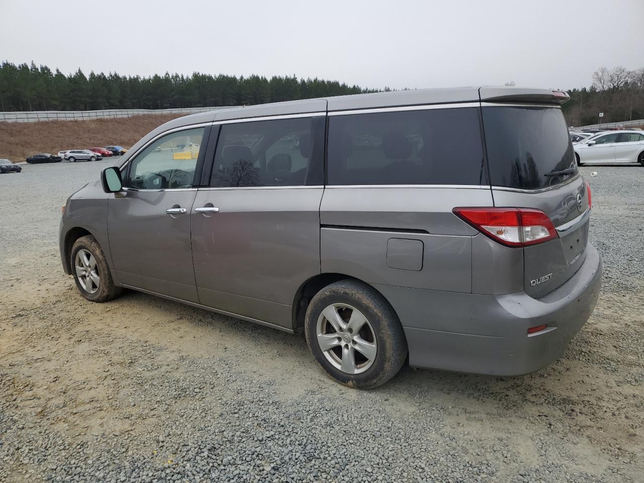 2011 Nissan Quest VIN JN8AE2KP2B9012231 Copart auction photo, top/roof / side damage thumbnail 2