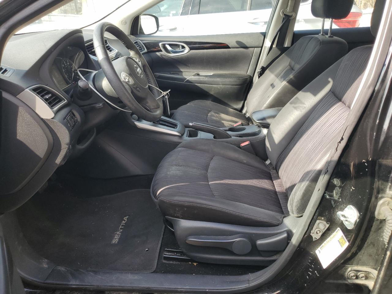 2017 Nissan Sentra VIN 3N1AB7AP9HY333319 Copart auction photo, rear end / front end damage thumbnail 7