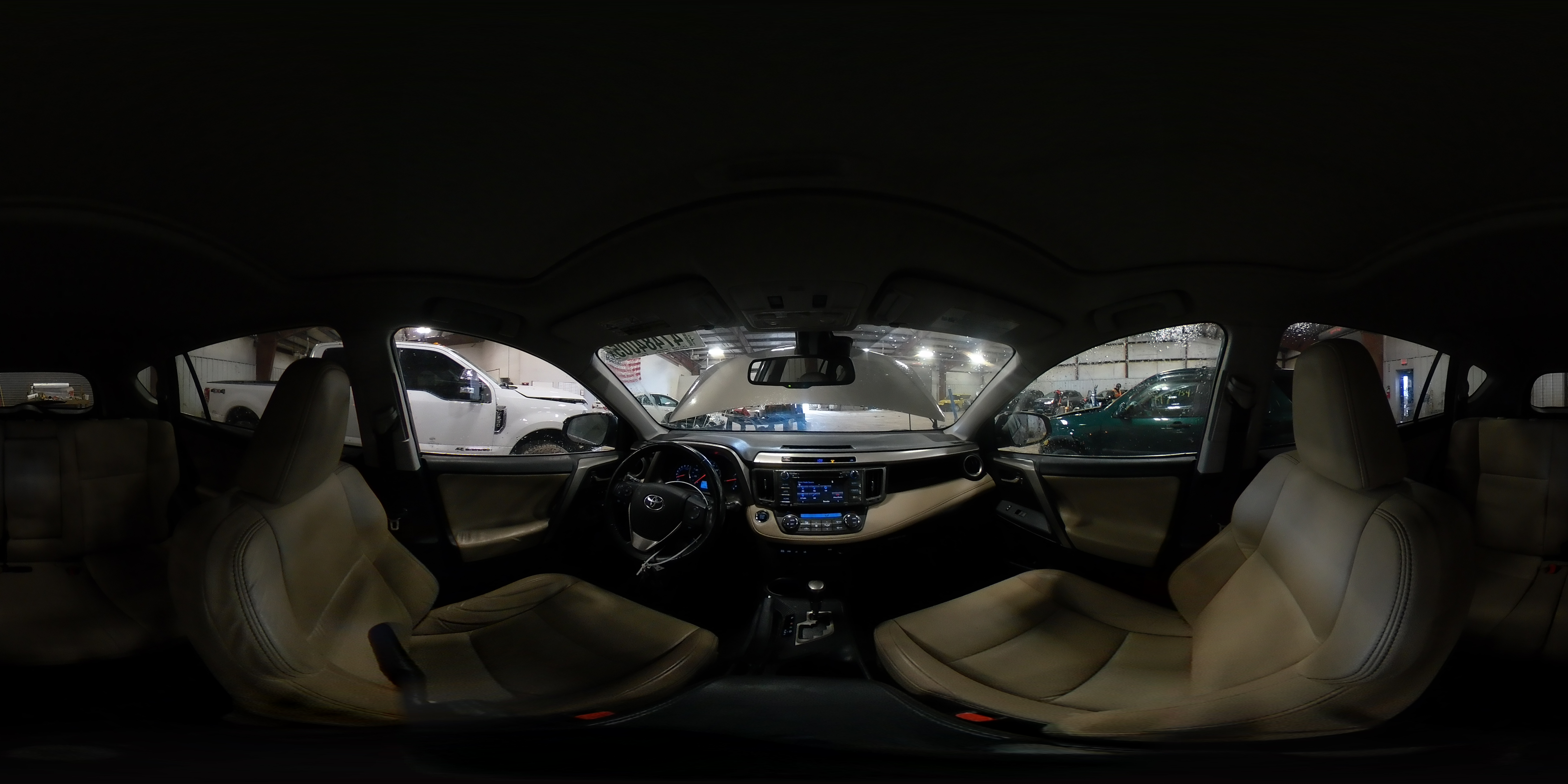 2015 Toyota RAV 4 VIN 2T3DFREV4FW380098 Copart auction photo, front end / side damage thumbnail 14