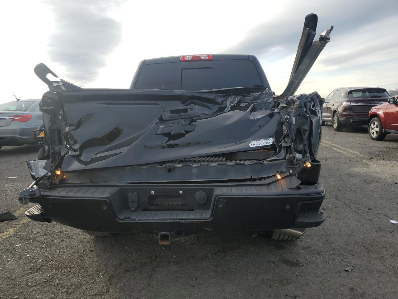2014 Chevrolet Silverado VIN 3GCUKTEC9EG412226 Copart auction photo, rear end / side damage thumbnail 6