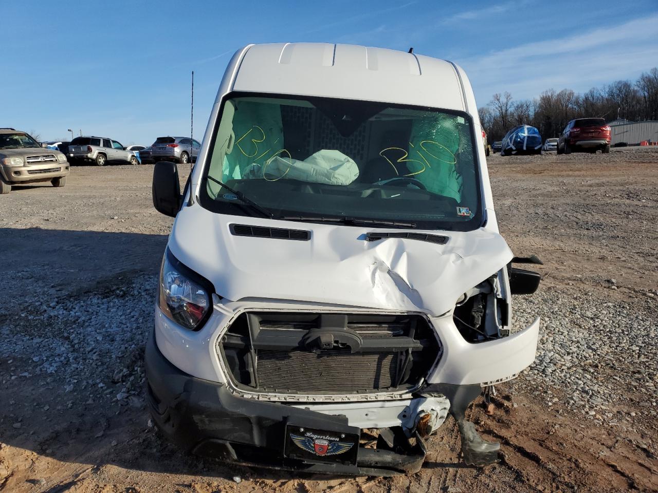 2023 Ford Transit VIN 1FTBR1C80PKA19426 Copart auction photo, front end / side damage thumbnail 5