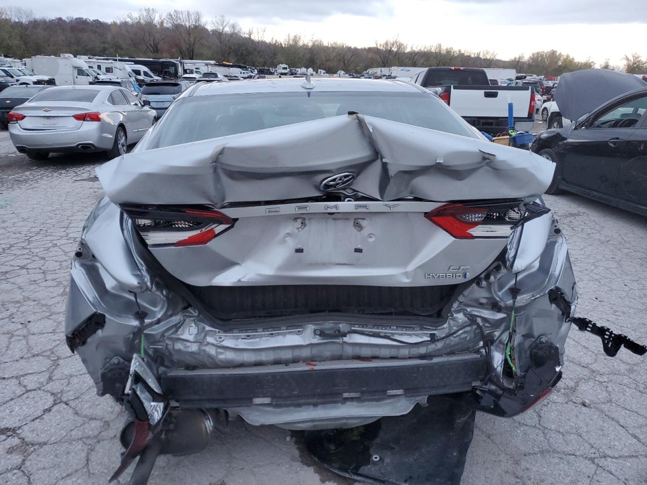 2023 Toyota Camry VIN 4T1H31AK4PU610255 Copart auction photo, rear end damage thumbnail 6