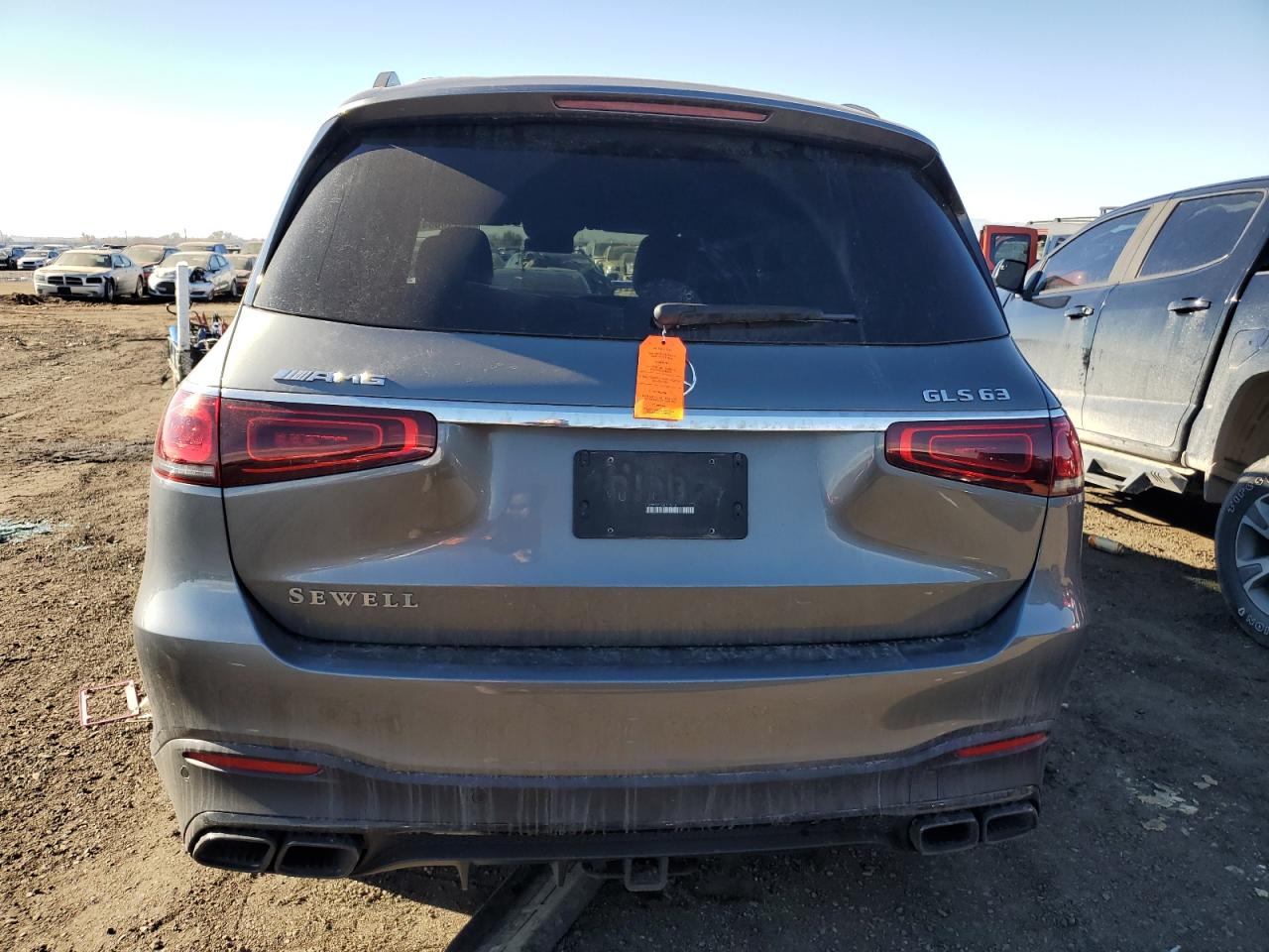 2021 Mercedes-Benz GLS-klasse VIN 4JGFF8KE6MA515418 Copart auction photo, front end damage thumbnail 6