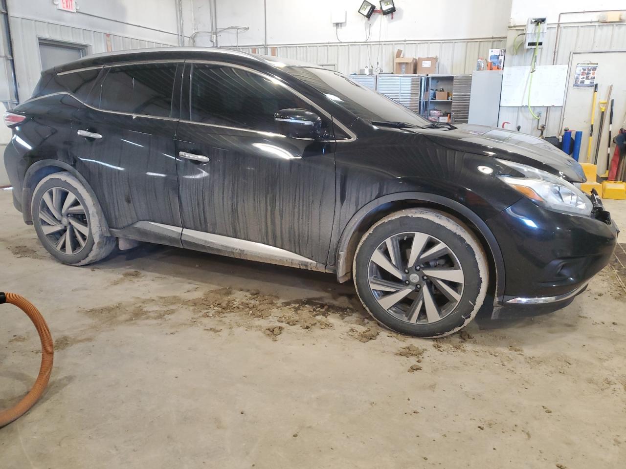 2015 Nissan Murano VIN 5N1AZ2MH1FN213990 Copart auction photo, front end damage thumbnail 4