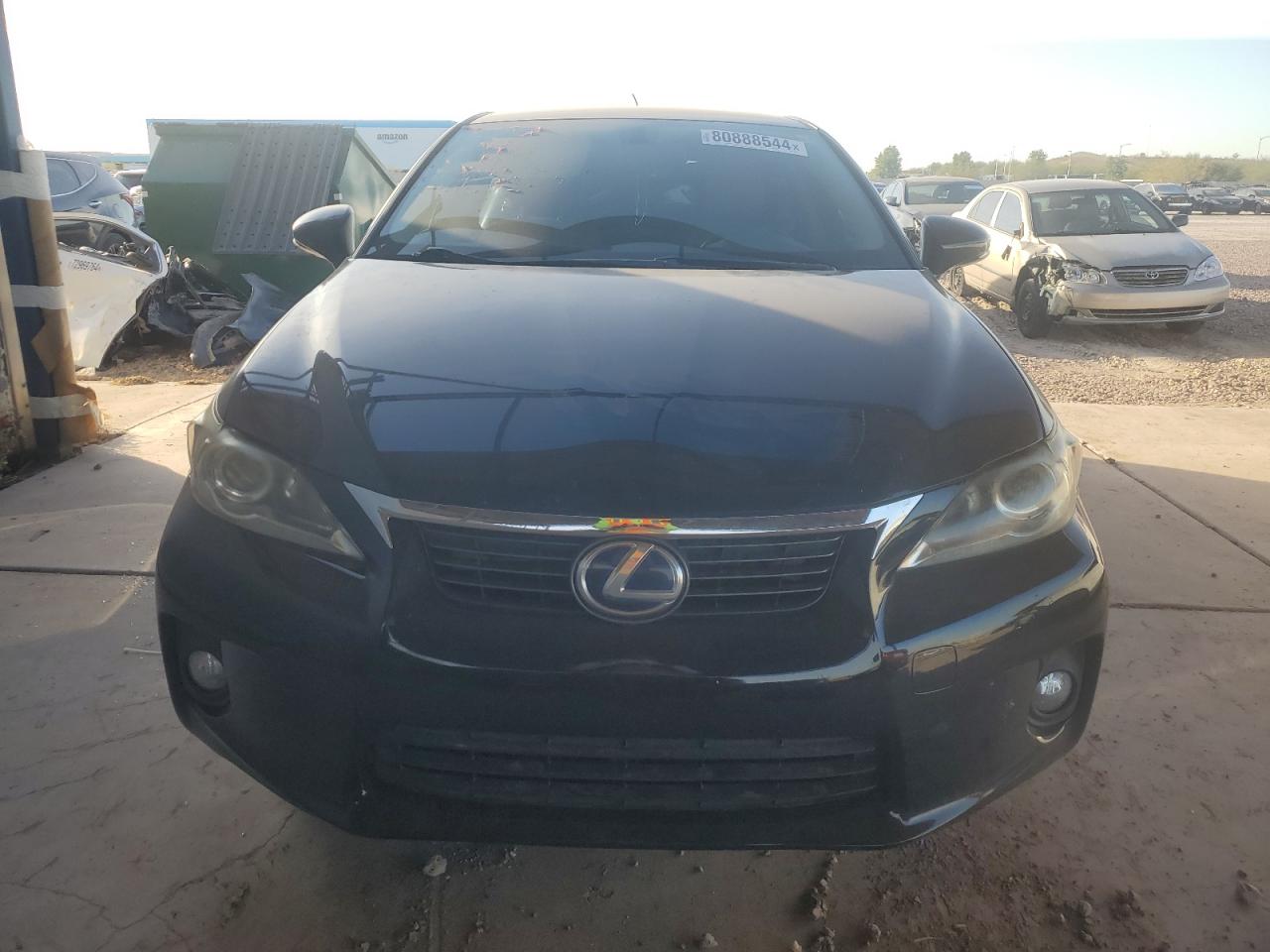 2012 Lexus CT VIN JTHKD5BH2C2108771 Copart auction photo, undercarriage damage thumbnail 5