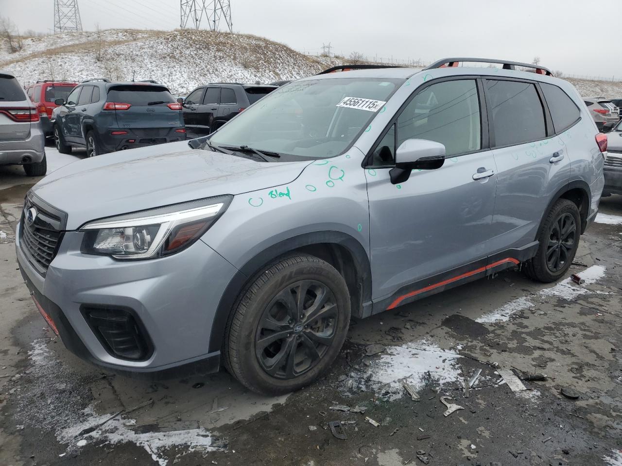 2019 Subaru Forester VIN JF2SKAJC8KH489481