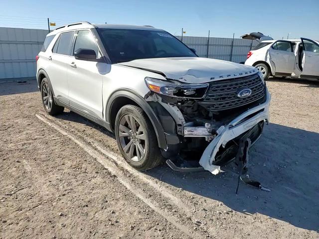 2022 Ford Explorer VIN 1FMSK7DH5NGB45010 Copart auction photo, front end / undercarriage damage thumbnail 11