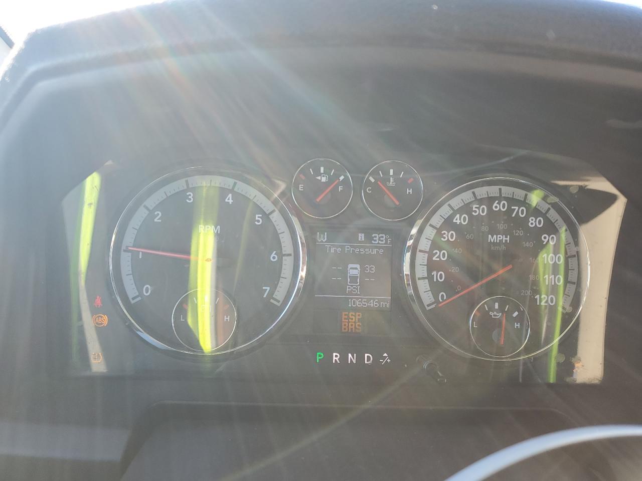 2010 Dodge RAM VIN 1D7RB1GP8AS127116 Copart auction photo, front end damage thumbnail 9