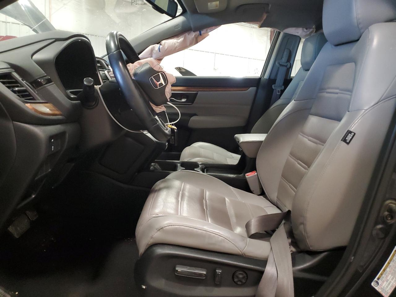 2017 Honda CR-V VIN 7FARW1H8XHE031196 Copart auction photo, front end / side damage thumbnail 7