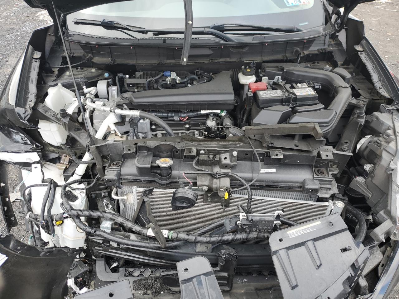 2020 Nissan Rogue VIN 5N1AT2MV7LC807966 Copart auction photo, front end damage thumbnail 12