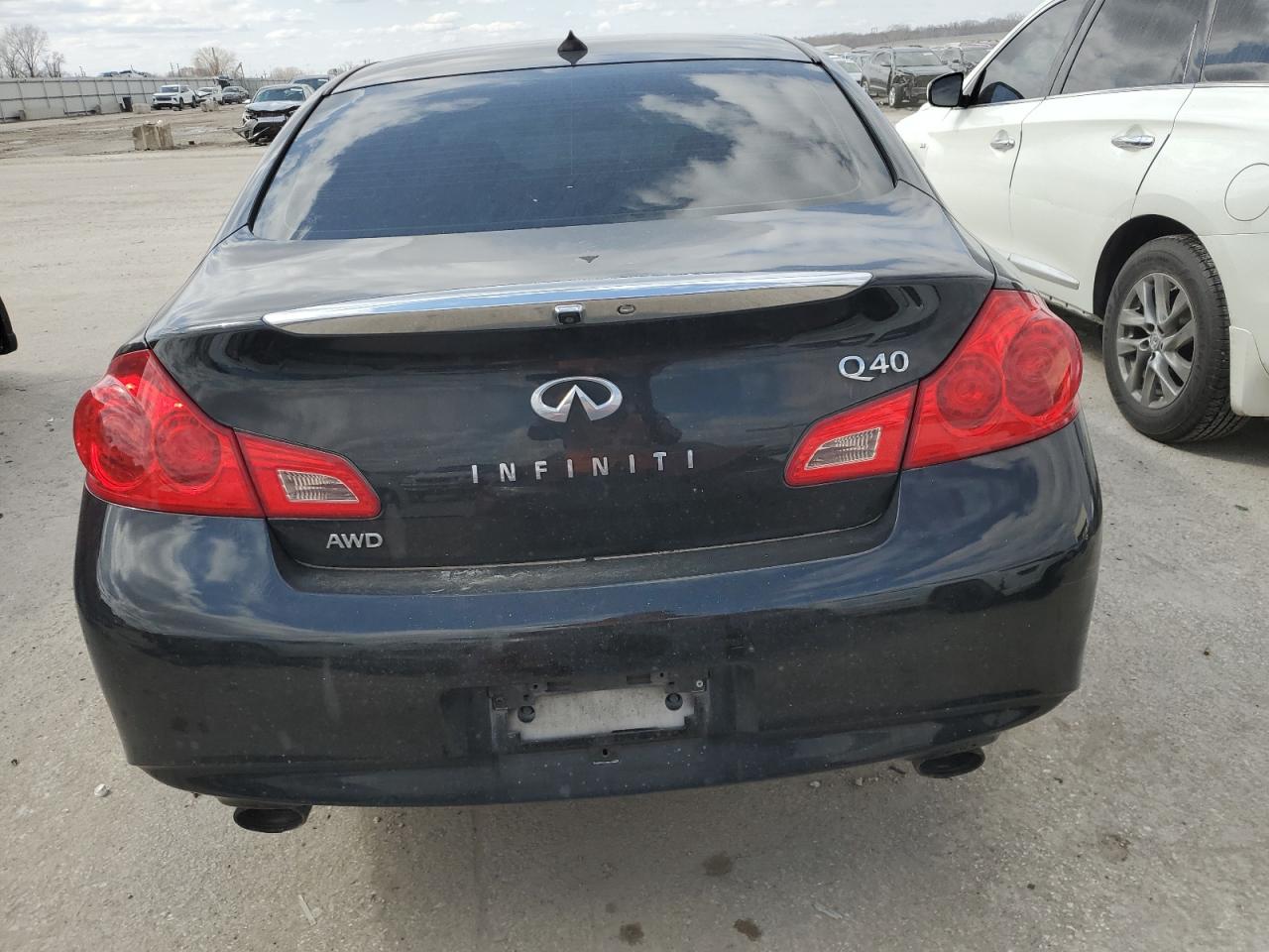2015 Infiniti Q40 VIN JN1CV6AR7FM521221 Copart auction photo, front end damage thumbnail 6