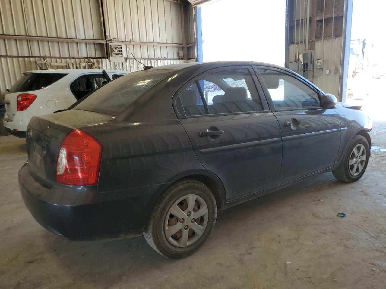 2011 Hyundai Accent VIN KMHCN4AC3BU592399 Copart auction photo, front end / hail damage thumbnail 3