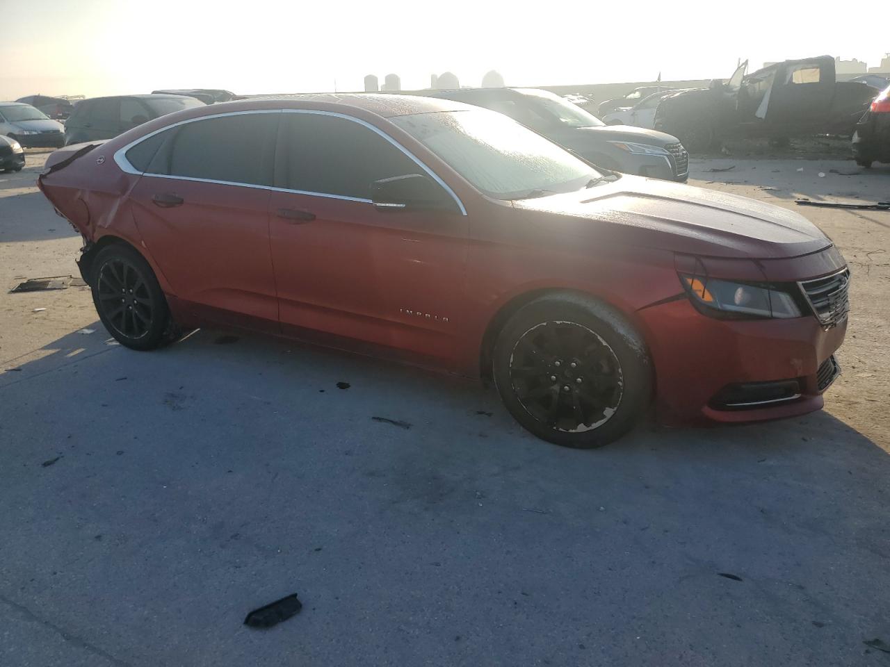 2015 Chevrolet Impala VIN 1G1115SL0FU127198 Copart auction photo, rear end damage thumbnail 4