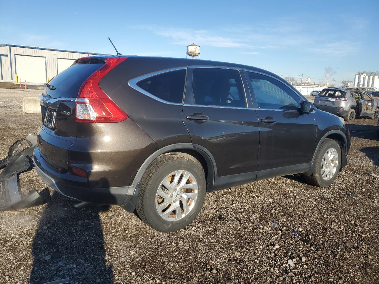 2015 Honda CR-V VIN 5J6RM4H53FL062657 Copart auction photo, front end damage thumbnail 3