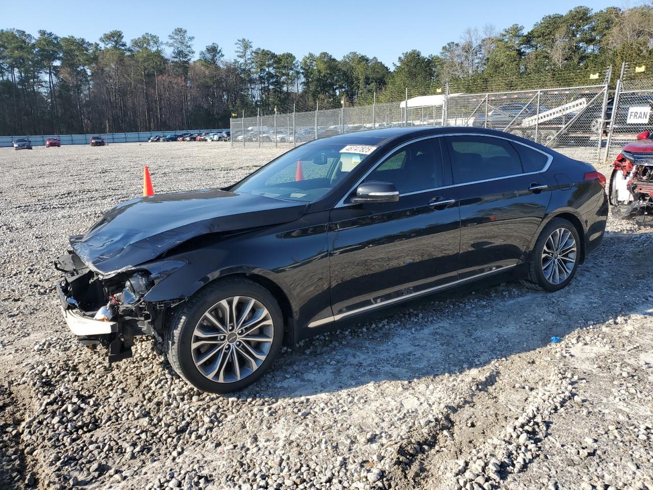 2017 Genesis G80 VIN KMHGN4JE1HU176279 - Copart auction photo