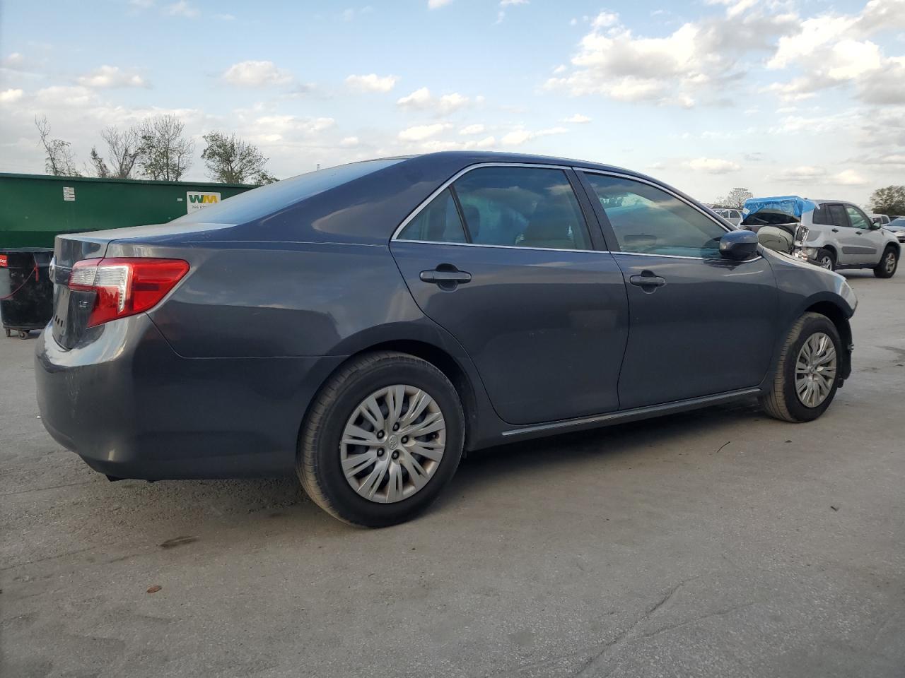 2012 Toyota Camry VIN 4T1BF1FK7CU003377 Copart auction photo, front end / side damage thumbnail 3