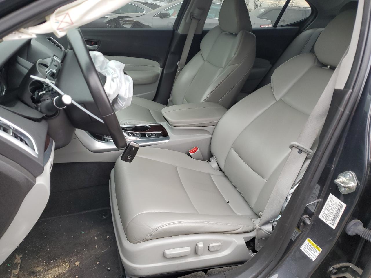 2016 Acura TLX VIN 19UUB2F39GA003378 Copart auction photo, front end / rear end damage thumbnail 7