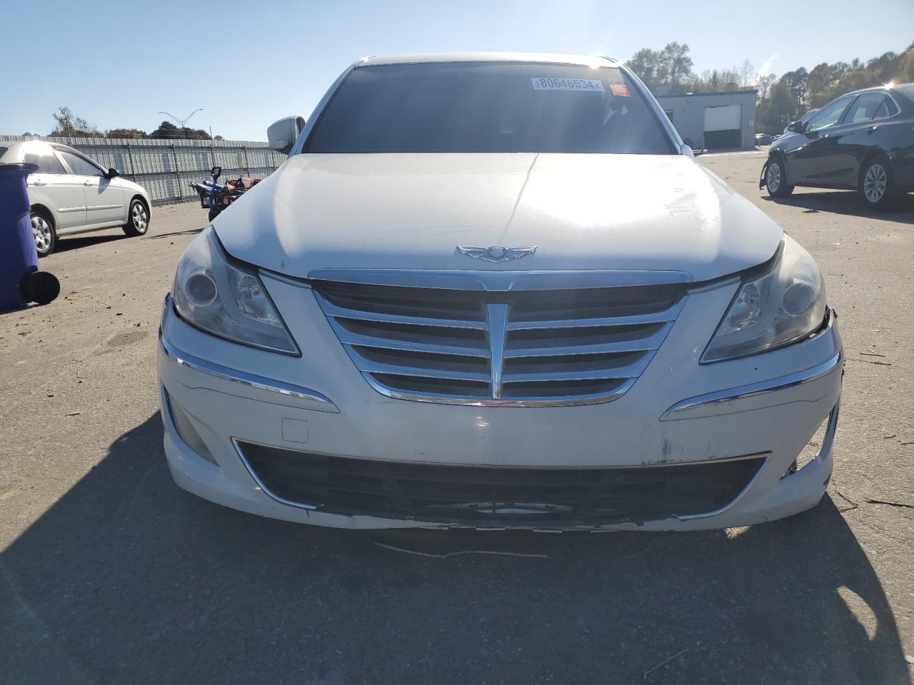2013 Hyundai Genesis VIN KMHGC4DD0DU230125 Copart auction photo, all over damage thumbnail 5
