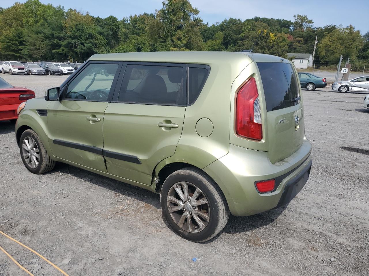 2013 KIA Soul VIN KNDJT2A66D7632430 Copart auction photo, side damage thumbnail 2