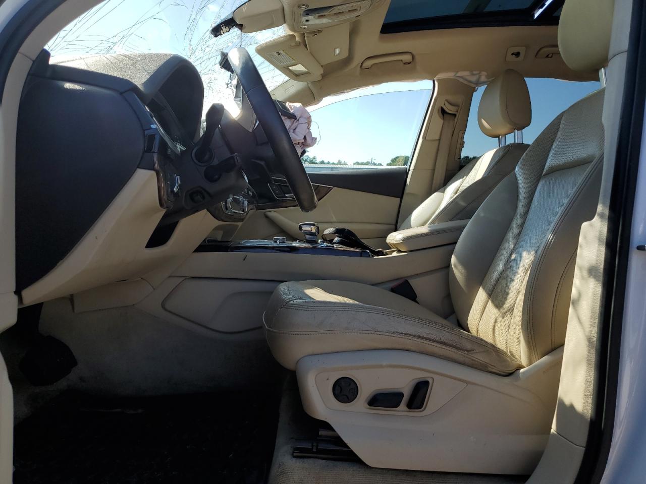 2017 Audi Q7 VIN WA1VAAF73HD015023 Copart auction photo, all over damage thumbnail 7