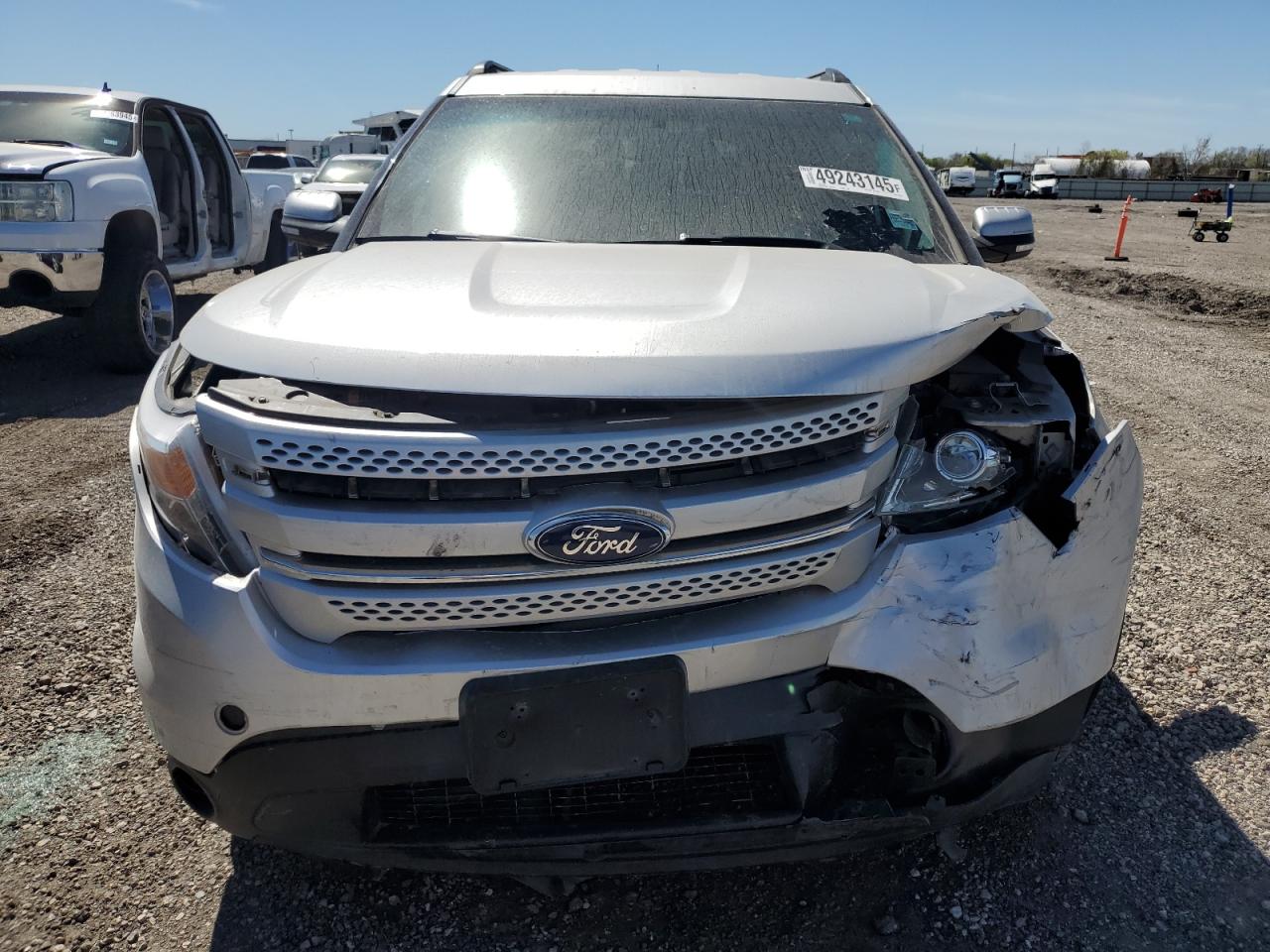 2015 Ford Explorer VIN 1FM5K8F81FGB12555 Copart auction photo, front end / minor dent/scratches damage thumbnail 5