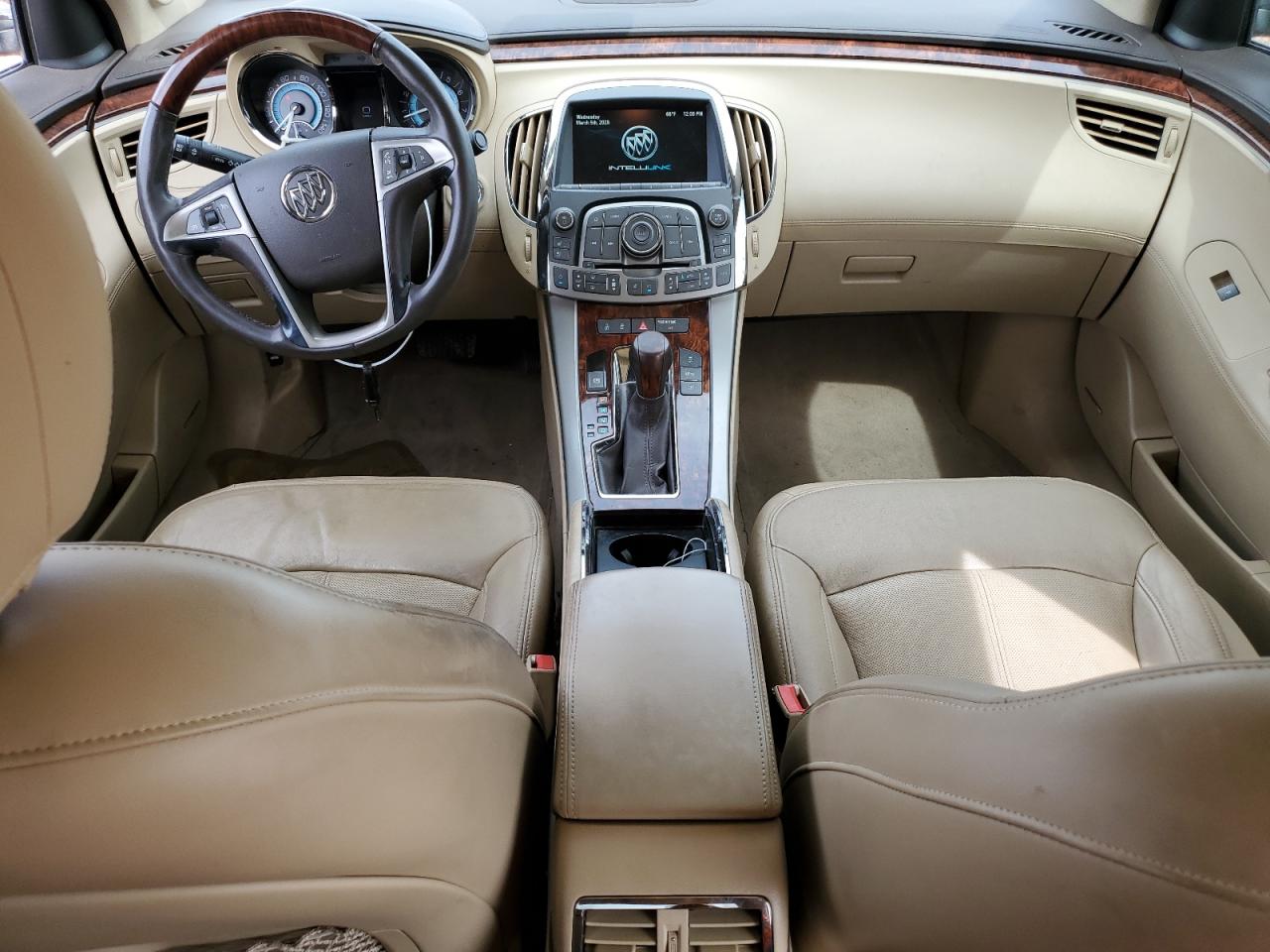 2013 Buick LaCrosse VIN 1G4GH5E30DF311238 Copart auction photo, front end damage thumbnail 8